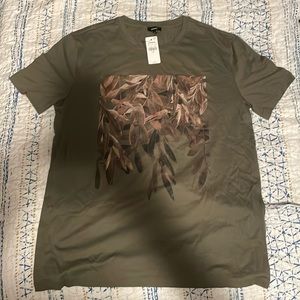 Green Express Shirt (brand new never worn)
